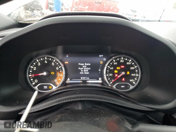 2018 Jeep Renegade Limited z VIN ZACCJBDB4JPH05591, wystawiony jako Copart lot #43185655 z przebiegiem 81 011 mil mil oraz Czysty tytuł • Clean title. Historia ofert i sprzedaży dostępna na DreamBid. Obrazek 9.