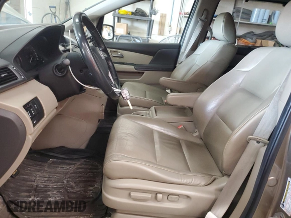 2011 Honda Odyssey EX-L with VIN 5FNRL5H63BB077325, listed as a Copart auction lot 55030675 with 203,062 mi miles and Salvage Title. Bid and sale history available at DreamBid. Image 7.