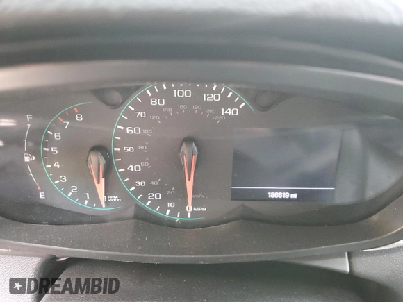2020 Chevrolet Trax LS with VIN 3GNCJKSB3LL119230, listed as a Copart auction lot 53852445 with 186,619 mi miles and Salvage title. Bid and sale history available at DreamBid. Image 9.
