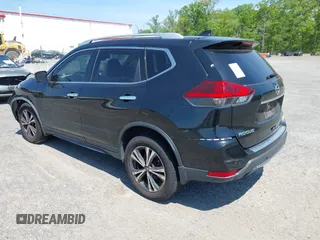 2019 Nissan Rogue SV with VIN JN8AT2MV8KW379699, listed as a IAAI auction lot 42132661 with 1 mi miles. Bid and sale history available at carsss.com. Image 3.
