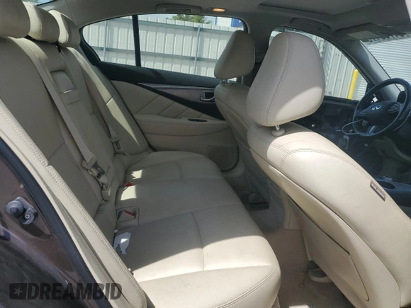 2015 Infiniti Q50 Premium with VIN JN1BV7AP2FM353875, listed as a Copart auction lot 51768175 with 147,207 mi miles and Salvage title. Bid and sale history available at DreamBid. Image 10.