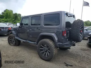 2018 Jeep Wrangler Unlimited Sahara with VIN 1C4BJWEG4JL822007, listed as a Copart auction lot 61450915 with 91,148 mi miles and Salvage title. Bid and sale history available at DreamBid. Image 2.