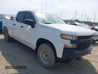 2020 Chevrolet Silverado 1500 Work Truck with VIN 1GCRYAEF3LZ178892, listed as a IAAI auction lot 42222368 with 66,737 mi miles and . Bid and sale history available at DreamBid. Image 1.