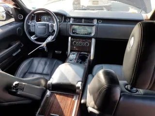 2017 Land Rover Range Rover with VIN SALGS5FE2HA322100, listed as a Copart auction lot 84340194 with 77,364 mi miles and Salvage title. Bid and sale history available at DreamBid. Image 8.