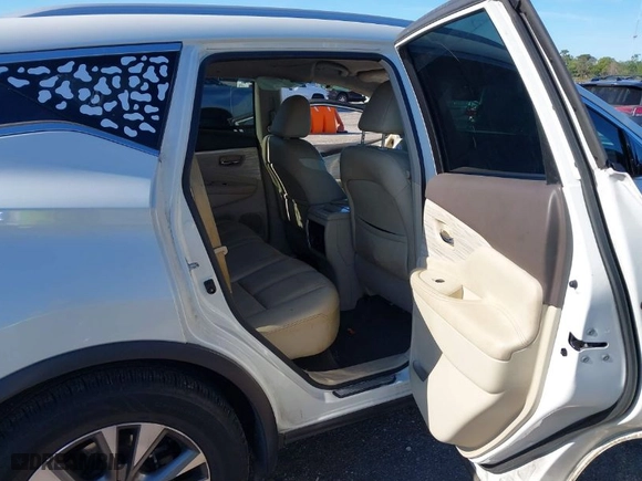2016 Nissan Murano S with VIN 5N1AZ2MG9GN139159, listed as a IAAI auction lot 41854436 with 134,766 mi miles. Bid and sale history available at carsss.com. Image 8.