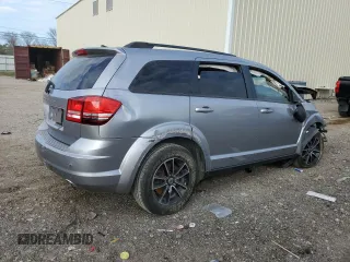 2018 Dodge Journey SE with VIN 3C4PDCAB4JT535583, listed as a Copart auction lot 86882794 with 102,716 mi miles and Salvage Title. Bid and sale history available at carsss.com. Image 3.
