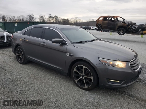 2014 Ford Taurus SEL with VIN 1FAHP2E83EG133168, listed as a Copart auction lot 48346505 with 116,141 mi miles and Salvage Title. Bid and sale history available at carsss.com. Image 4.