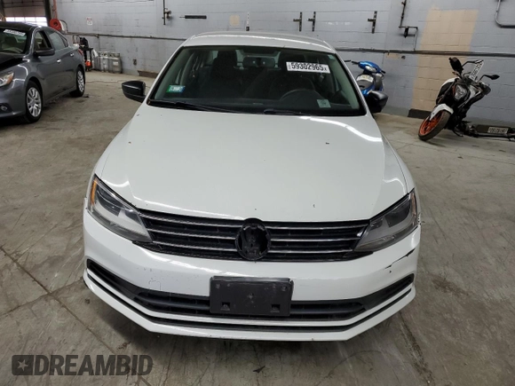 2015 Volkswagen Jetta S with VIN 3VW2K7AJ2FM302752, listed as a Copart auction lot 59302965 with 243,436 mi miles and Clean title. Bid and sale history available at DreamBid. Image 5.