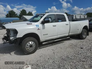 2019 Ram 3500 Laramie with VIN 3C63RRJL0KG663042, listed as a Copart auction lot 69565824 with 126,465 mi miles and Salvage Title. Bid and sale history available at carsss.com. Image 1.