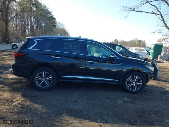 2016 Infiniti QX60 with VIN 5N1AL0MM3GC510355, listed as a IAAI auction lot 41758755 with NaN miles. Bid and sale history available at carsss.com. Image 13.