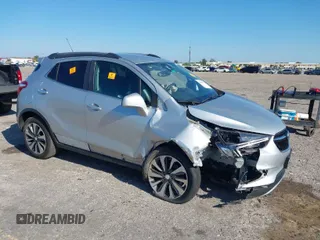 2021 Buick Encore Preferred with VIN KL4CJESM2MB363220, listed as a IAAI auction lot 41900550 with 41,205 mi miles. Bid and sale history available at carsss.com. Image 1.