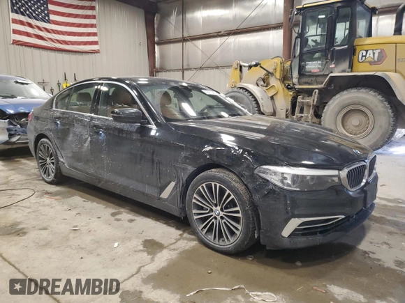 2020 BMW 5 Series 540i xDrive with VIN WBAJS3C04LWW66630, listed as a Copart auction lot 42411245 with 68,167 mi miles and Salvage title. Bid and sale history available at DreamBid. Image 4.
