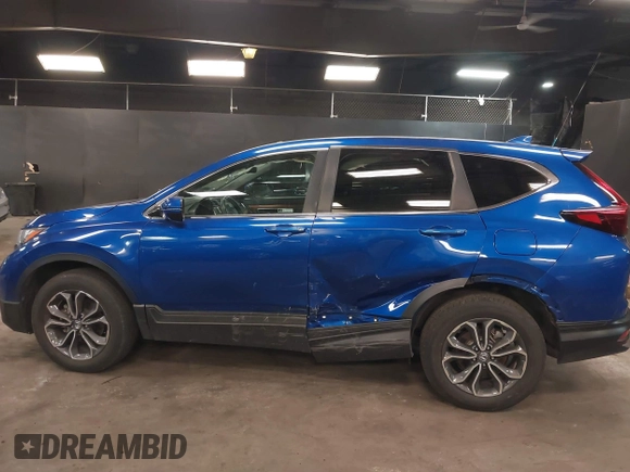 2022 Honda CR-V EX-L with VIN 7FARW2H83NE013799, listed as a IAAI auction lot 41738347 with 29,102 mi miles. Bid and sale history available at carsss.com. Image 6.