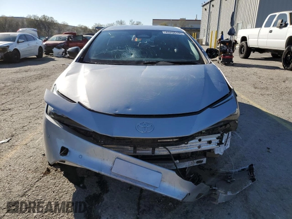 2024 Toyota Prius LE with VIN JTDADABU9R3015428, listed as a Copart auction lot 43256135 with 24,202 mi miles and Salvage title. Bid and sale history available at DreamBid. Image 5.