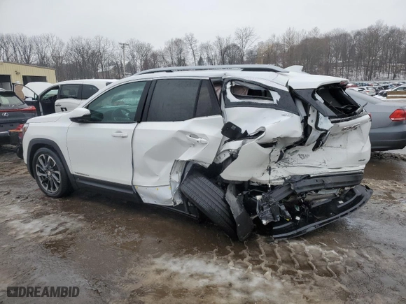 2022 GMC Terrain SLT with VIN 3GKALVEV1NL306328, listed as a Copart auction lot 42485095 with 25,849 mi miles and Salvage Title. Bid and sale history available at carsss.com. Image 2.