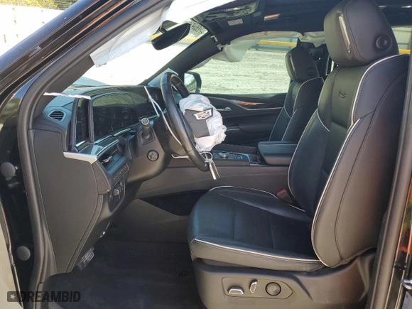 2023 Cadillac Escalade 4WD Sport with VIN 1GYS4FKLXPR110240, listed as a Copart auction lot 76880464 with 48,226 mi miles and Non Repairable. Bid and sale history available at carsss.com. Image 7.