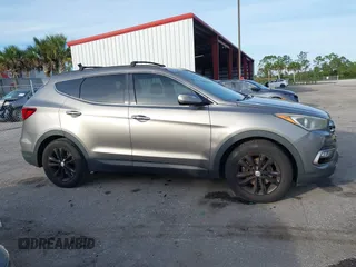 2017 Hyundai Santa Fe Sport 2.0T with VIN 5XYZU4LA0HG487276, listed as a IAAI auction lot 41441697 with 118,248 mi miles. Bid and sale history available at carsss.com. Image 13.
