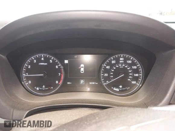 2015 Hyundai Genesis 3.8L with VIN KMHGN4JE8FU071736, listed as a IAAI auction lot 41732022 with 92,361 mi miles. Bid and sale history available at carsss.com. Image 7.