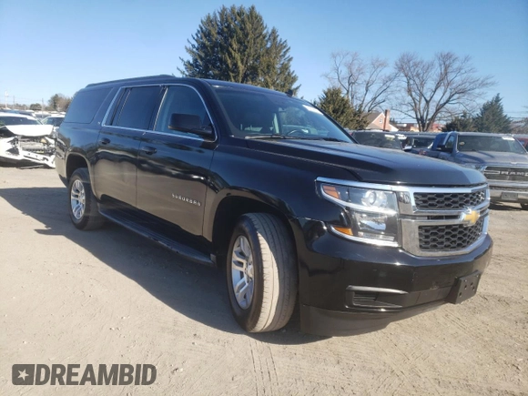 2015 Chevrolet Suburban LT with VIN 1GNSKJKC0FR201554, listed as a Copart auction lot 45614633 with 81,400 mi miles and . Bid and sale history available at DreamBid. Image 4.