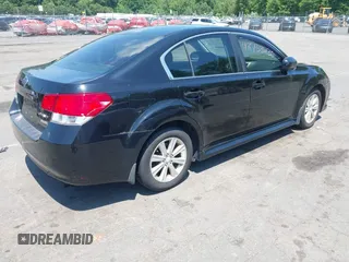 2011 Subaru Legacy Premium with VIN 4S3BMBC65B3217179, listed as a IAAI auction lot 42753230 with 290,179 mi miles and . Bid and sale history available at DreamBid. Image 4.
