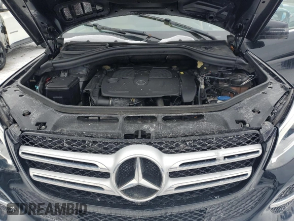 2018 Mercedes-Benz GLE 350 with VIN 4JGDA5HB3JB095365, listed as a Copart auction lot 44522085 with 72,424 mi miles and Salvage Title. Bid and sale history available at DreamBid. Image 12.