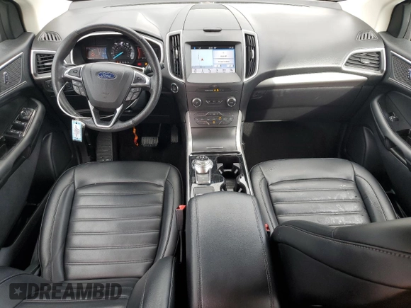 2019 Ford Edge SEL with VIN 2FMPK3J92KBC74322, listed as a Copart auction lot 48760065 with 62,949 mi miles and Salvage title. Bid and sale history available at DreamBid. Image 8.