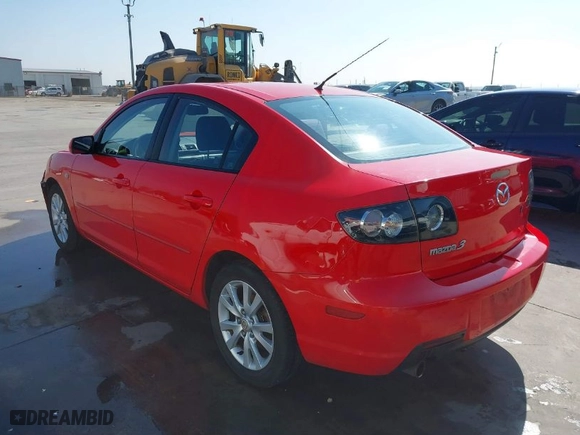2007 Mazda Mazda3 i Sport with VIN JM1BK12F971640545, listed as a IAAI auction lot 38899901 with 175,060 mi miles. Bid and sale history available at carsss.com. Image 3.