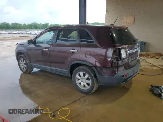 2013 Kia Sorento LX with VIN 5XYKT3A16DG396587, listed as a Copart auction lot 54019075 with 80,051 mi miles and Salvage title. Bid and sale history available at DreamBid. Image 2.
