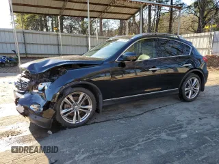 2012 Infiniti EX Journey with VIN JN1AJ0HRXCM450856, listed as a Copart auction lot 45136885 with 145,894 mi miles and Salvage Title. Bid and sale history available at carsss.com. Image 1.