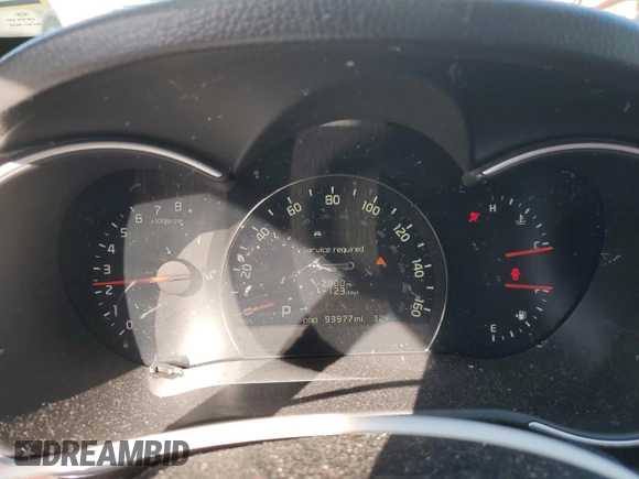2014 Kia Sorento EX with VIN 5XYKU4A77EG514378, listed as a Copart auction lot 45458835 with 93,977 mi miles and Salvage Title. Bid and sale history available at carsss.com. Image 9.
