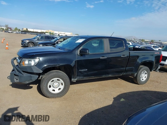 2020 Chevrolet Colorado 4WD Work Truck with VIN 1GCGTBENXL1212795, listed as a IAAI auction lot 42249330 with 46,900 mi miles and . Bid and sale history available at DreamBid. Image 14.
