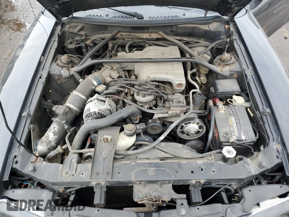 1995 Ford Mustang GT with VIN 1FALP42T6SF280181, listed as a Copart auction lot 43756215 with 57,522 mi miles and Salvage title. Bid and sale history available at DreamBid. Image 11.