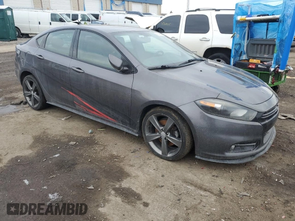 2016 Dodge Dart GT with VIN 1C3CDFEB9GD551162, listed as a Copart auction lot 43546695 with 89,587 mi miles and Clean Title. Bid and sale history available at carsss.com. Image 4.