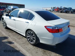 2015 Honda Accord Sport with VIN 1HGCR2F55FA200569, listed as a IAAI auction lot 41843146 with 97,655 mi miles and . Bid and sale history available at DreamBid. Image 3.