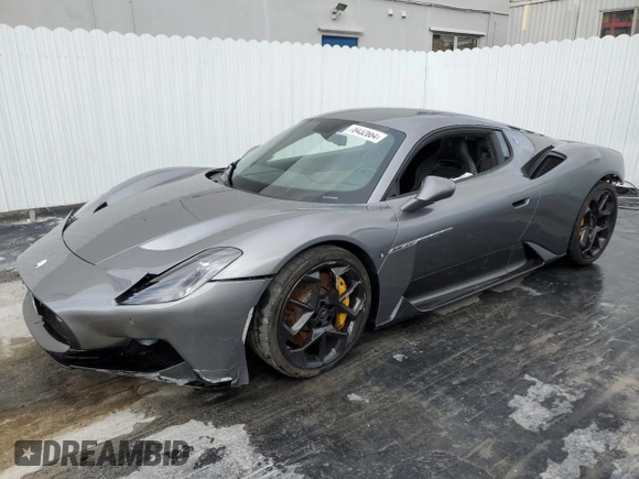 2022 Maserati MC20 z VIN ZAM24BXA4N0383807, wystawiony jako Copart lot #78432664 z przebiegiem Nie podano mil oraz Szkoda całkowita • Salvage title. Historia ofert i sprzedaży dostępna na DreamBid. Obrazek 1.
