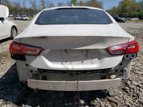 2018 Chevrolet Malibu LT with VIN 1G1ZD5ST1JF253206, listed as a Copart auction lot 50530315 with 0 mi miles and Clean Title. Bid and sale history available at carsss.com. Image 6.
