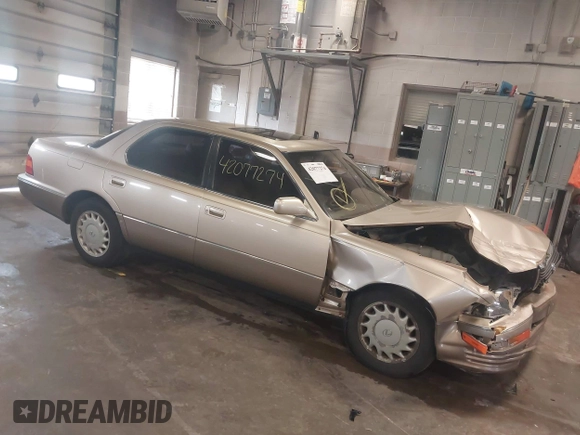 1992 Lexus LS z VIN JT8UF11E7N0140178, wystawiony jako IAAI lot #42077274 z przebiegiem 156 254 mil mil oraz . Historia ofert i sprzedaży dostępna na DreamBid. Obrazek 1.