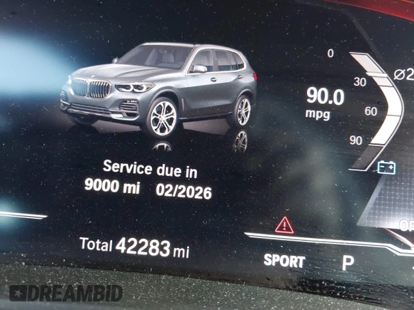2020 BMW X5 xDrive40i с VIN 5UXCR6C05LLL66698, выставлен на аукционе IAAI как лот 42210172 с пробегом 42 283 миль миль и . История ставок и продаж доступна на DreamBid. Изображение 7.