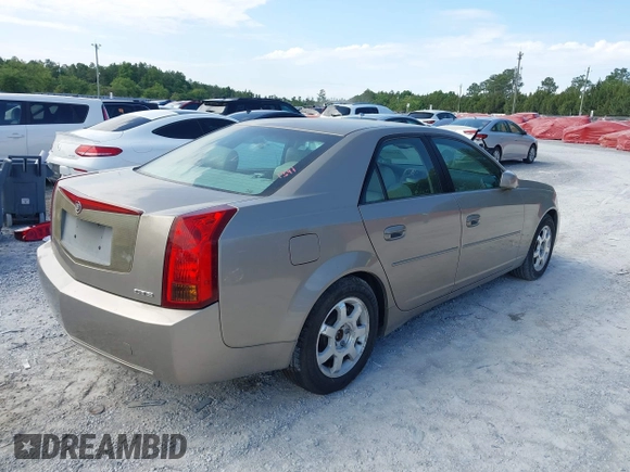 2004 Cadillac CTS with VIN 1G6DM577140148253, listed as a IAAI auction lot 42200021 with 91,599 mi miles and . Bid and sale history available at carsss.com. Image 4.