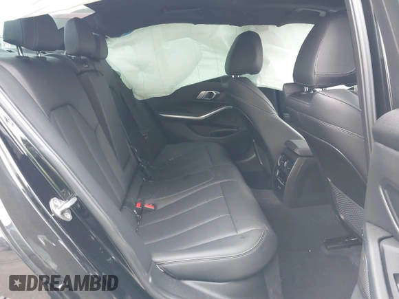 2022 BMW 3 Series 330i with VIN 3MW5R1J08N8C37393, listed as a IAAI auction lot 41712629 with 37,423 mi miles and . Bid and sale history available at DreamBid. Image 8.