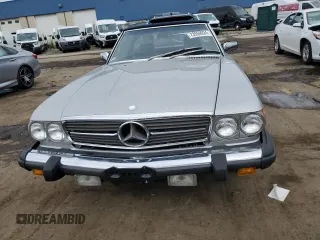 1985 Mercedes-Benz SL with VIN WDBBA45C6FA024529, listed as a Copart auction lot 73559924 with 75,789 mi miles and Salvage title. Bid and sale history available at DreamBid. Image 5.