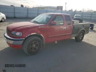 1998 Ford F-150 with VIN 2FTZX1728WCA23088, listed as a Copart auction lot 89063285 with 208,165 mi miles and Salvage title. Bid and sale history available at DreamBid. Image 1.