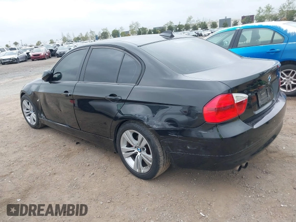 2007 BMW 3 Series 328i with VIN WBAVA37577NL14969, listed as a IAAI auction lot 41892650 with 184,240 mi miles and . Bid and sale history available at DreamBid. Image 3.