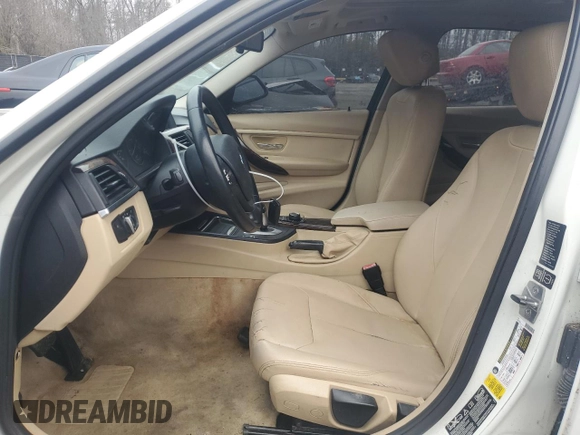 2014 BMW 3 Series 320i xDrive with VIN WBA3C3C56EF983605, listed as a Copart auction lot 42491705 with 153,283 mi miles and Non Repairable. Bid and sale history available at carsss.com. Image 7.