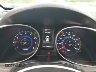 2013 Hyundai Santa Fe Sport z VIN 5XYZUDLAXDG119410, wystawiony jako Copart lot #57475475 z przebiegiem 109 422 mil mil oraz Czysty tytuł • Clean title. Historia ofert i sprzedaży dostępna na DreamBid. Obrazek 9.
