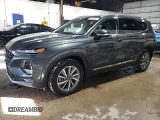 2020 Hyundai Santa Fe Limited with VIN 5NMS5CAD3LH212859, listed as a Copart auction lot 45522885 with 50,685 mi miles and Salvage Title. Bid and sale history available at carsss.com. Image 1.