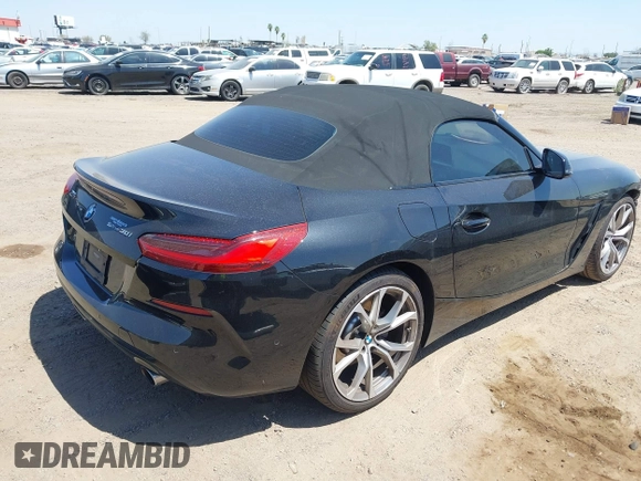 2020 BMW Z4 sDrive30i z VIN WBAHF3C06LWW72769, wystawiony jako IAAI lot #42458058 z przebiegiem 38 448 mil mil oraz . Historia ofert i sprzedaży dostępna na DreamBid. Obrazek 4.