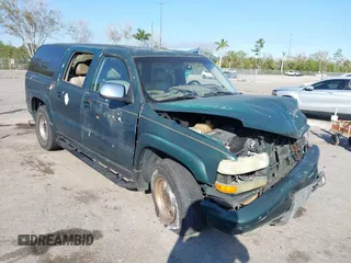 2002 Chevrolet Suburban LT with VIN 3GNFK16Z32G322198, listed as a IAAI auction lot 41524666 with Not provided miles and . Bid and sale history available at DreamBid. Image 1.