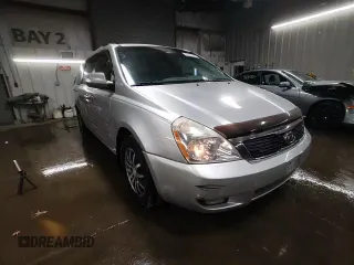 2012 Kia Sedona EX with VIN KNDMH4C7XC6483296, listed as a Copart auction lot 76624984 with 203,980 mi miles and Salvage Title. Bid and sale history available at carsss.com. Image 13.