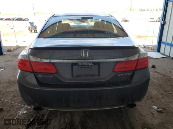 2013 Honda Accord Sport with VIN 1HGCR2F52DA273461, listed as a Copart auction lot 52364325 with 92,577 mi miles and Salvage Title. Bid and sale history available at DreamBid. Image 6.
